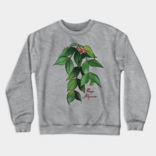 Hoya polyneura in bloom Crewneck Sweatshirt